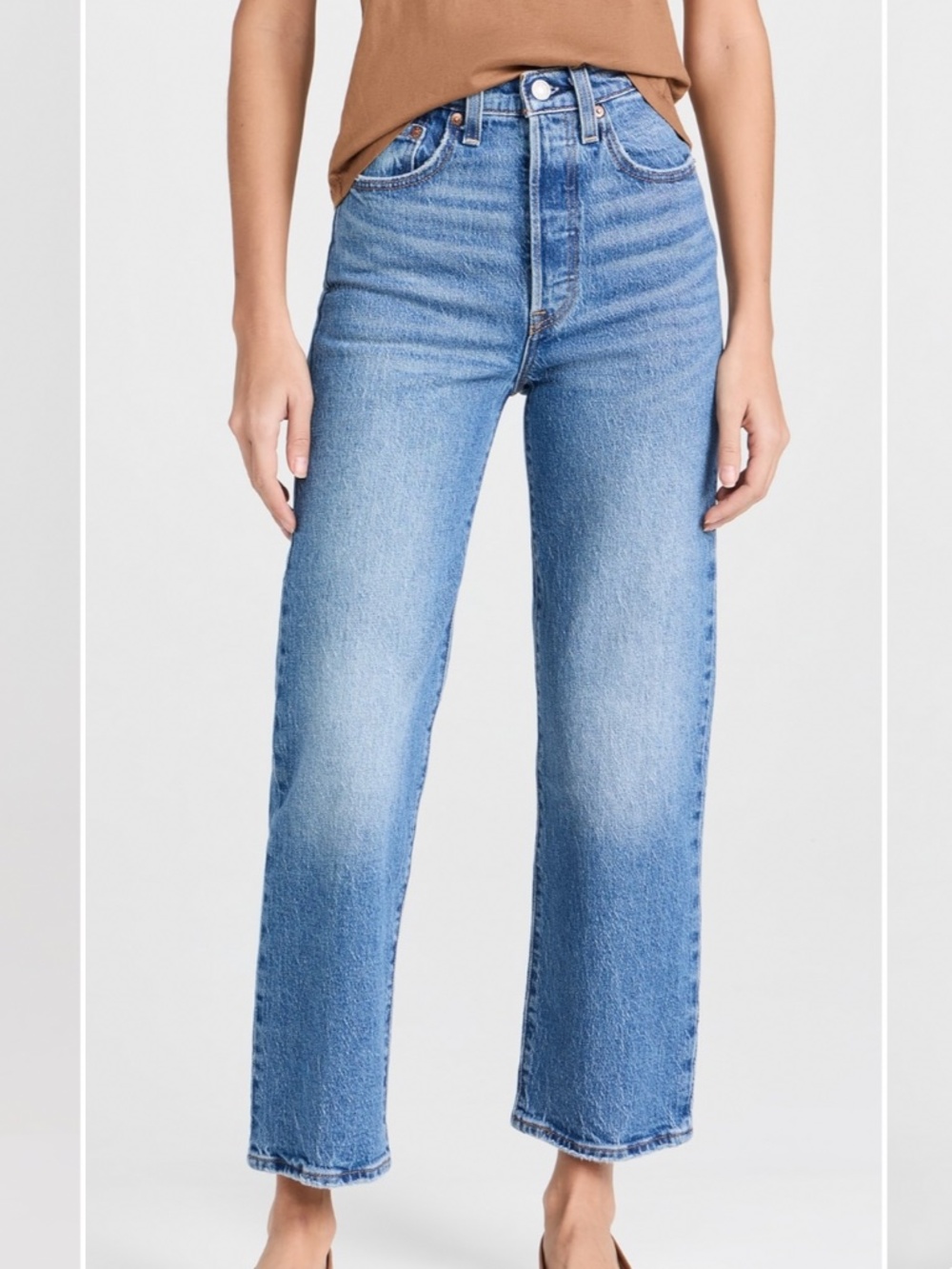 Levi’s Ribcage Straight Ankle Jeans